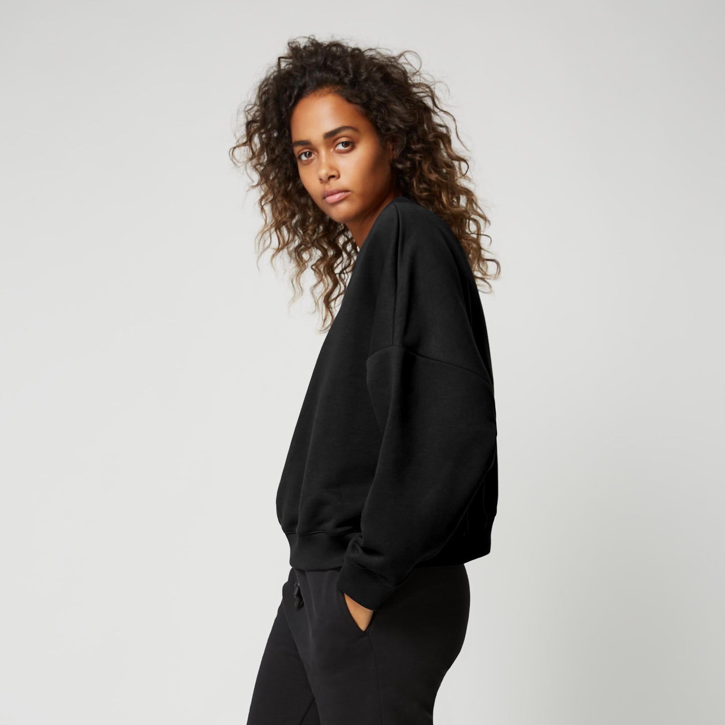 Mystic Dropped Shoulder Crew Sweat Women Summer 24 - Sweats
