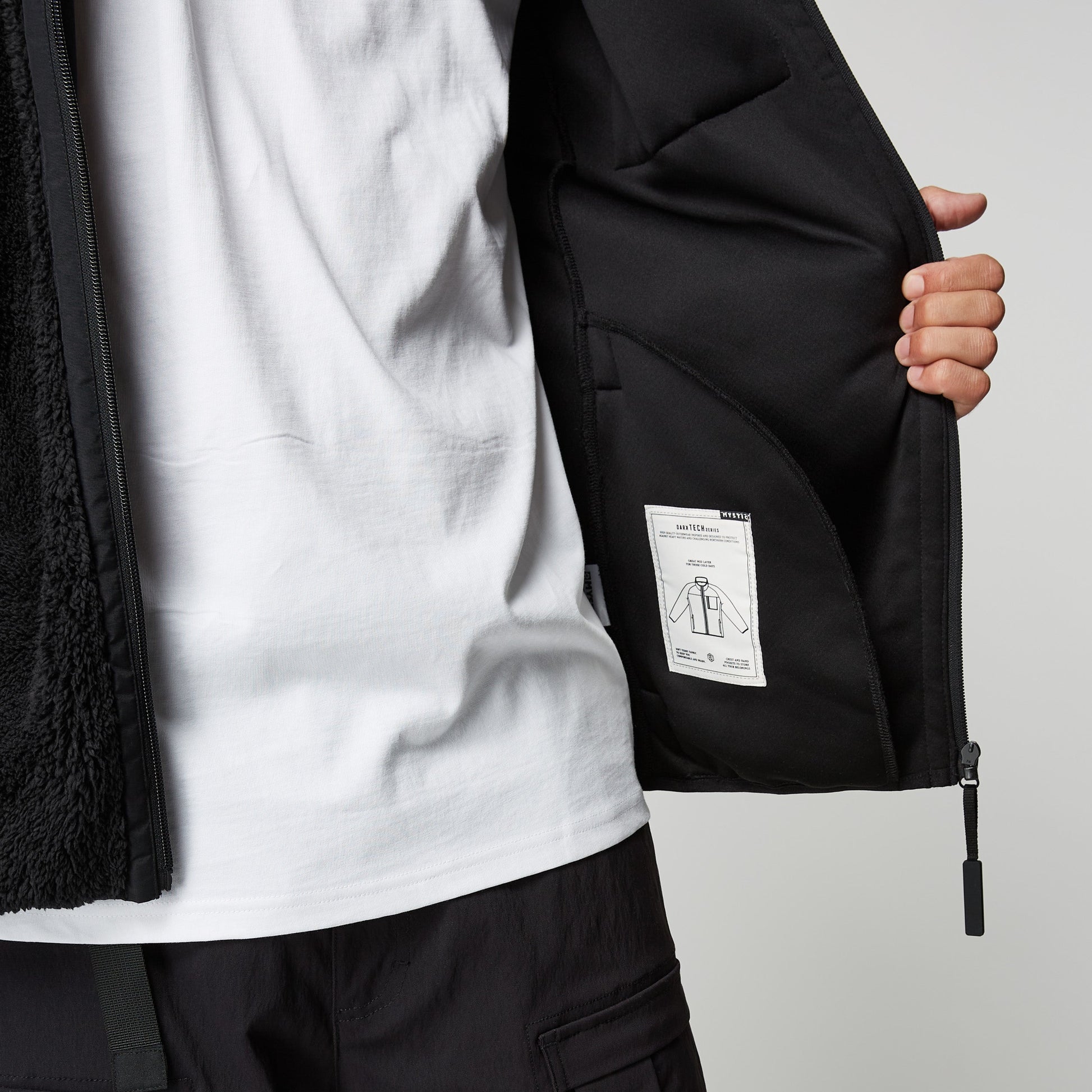 Mystic DTS Teddy Zip thru Sweat - Sweats