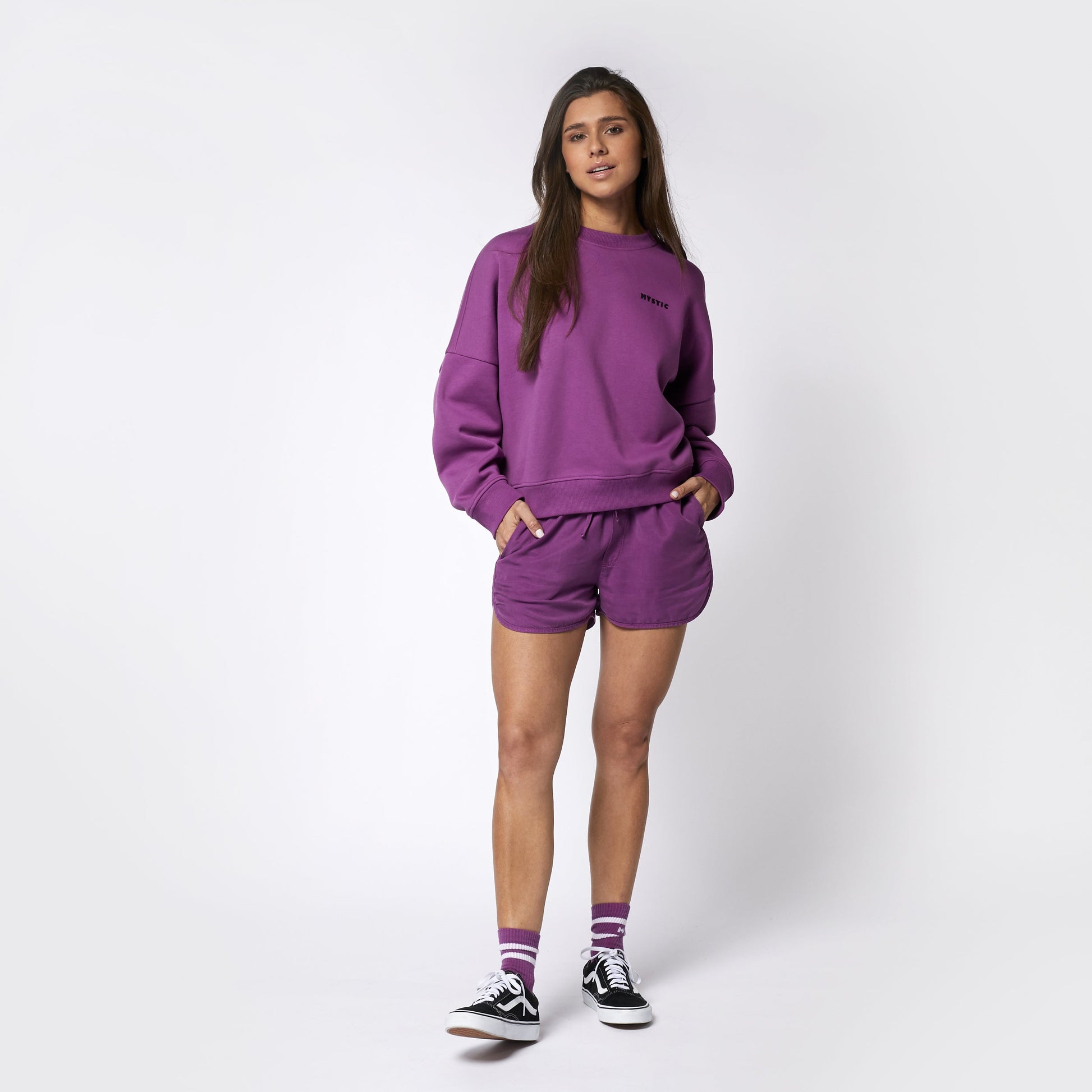 Mystic Dropped Shoulder Crew Sweat Women Summer 24 - Sweats