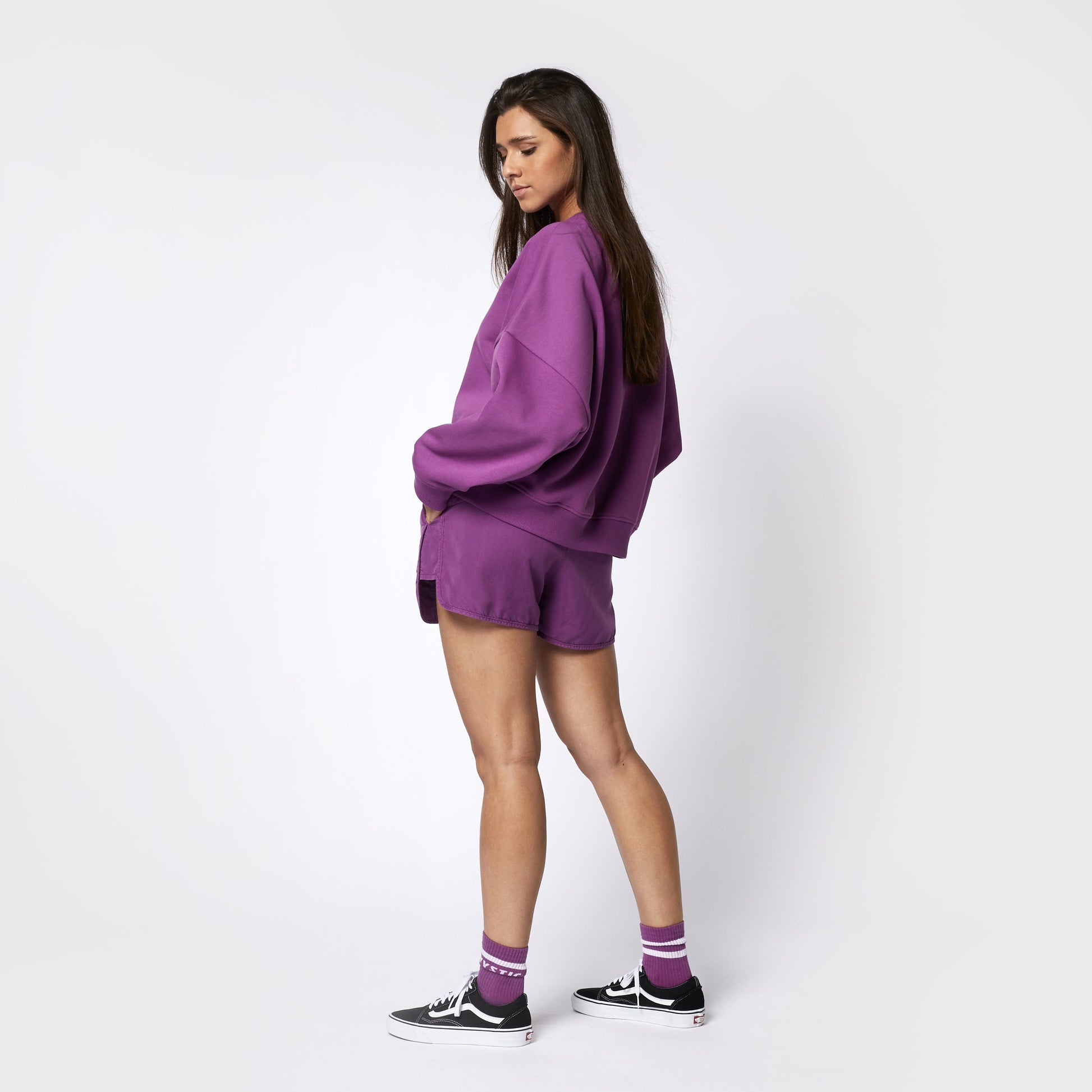Mystic Dropped Shoulder Crew Sweat Women Summer 24 - Sweats