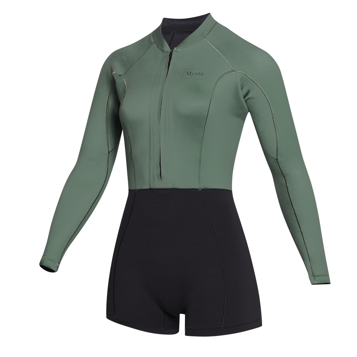 Mystic 24 Lunar Longarm Shorty 2/2mm Fzip Women | 23 - Long Arm / Front-zip