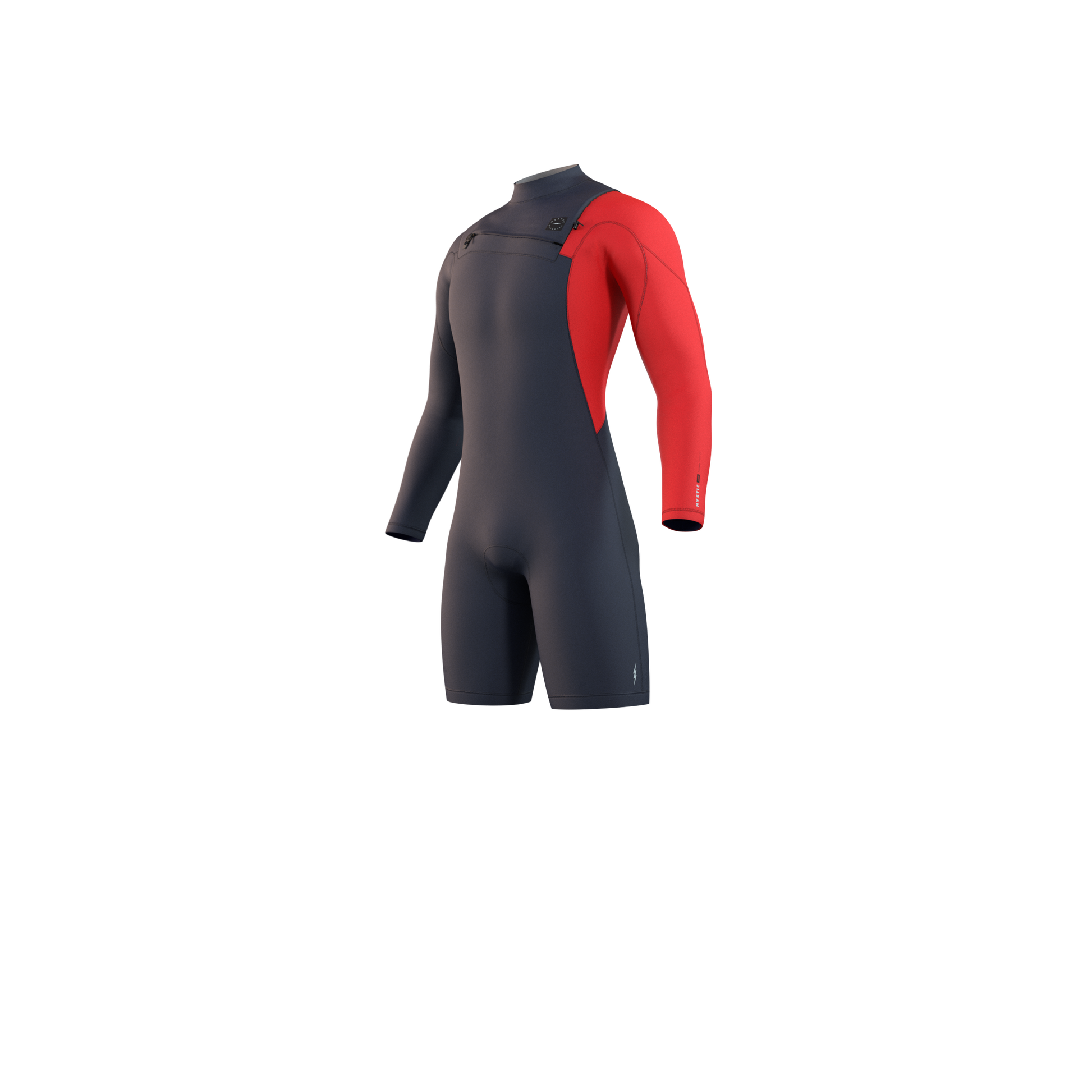 Mystic Marshall Longarm Shorty 3/2mm Fzip - Long Arm / Front-zip