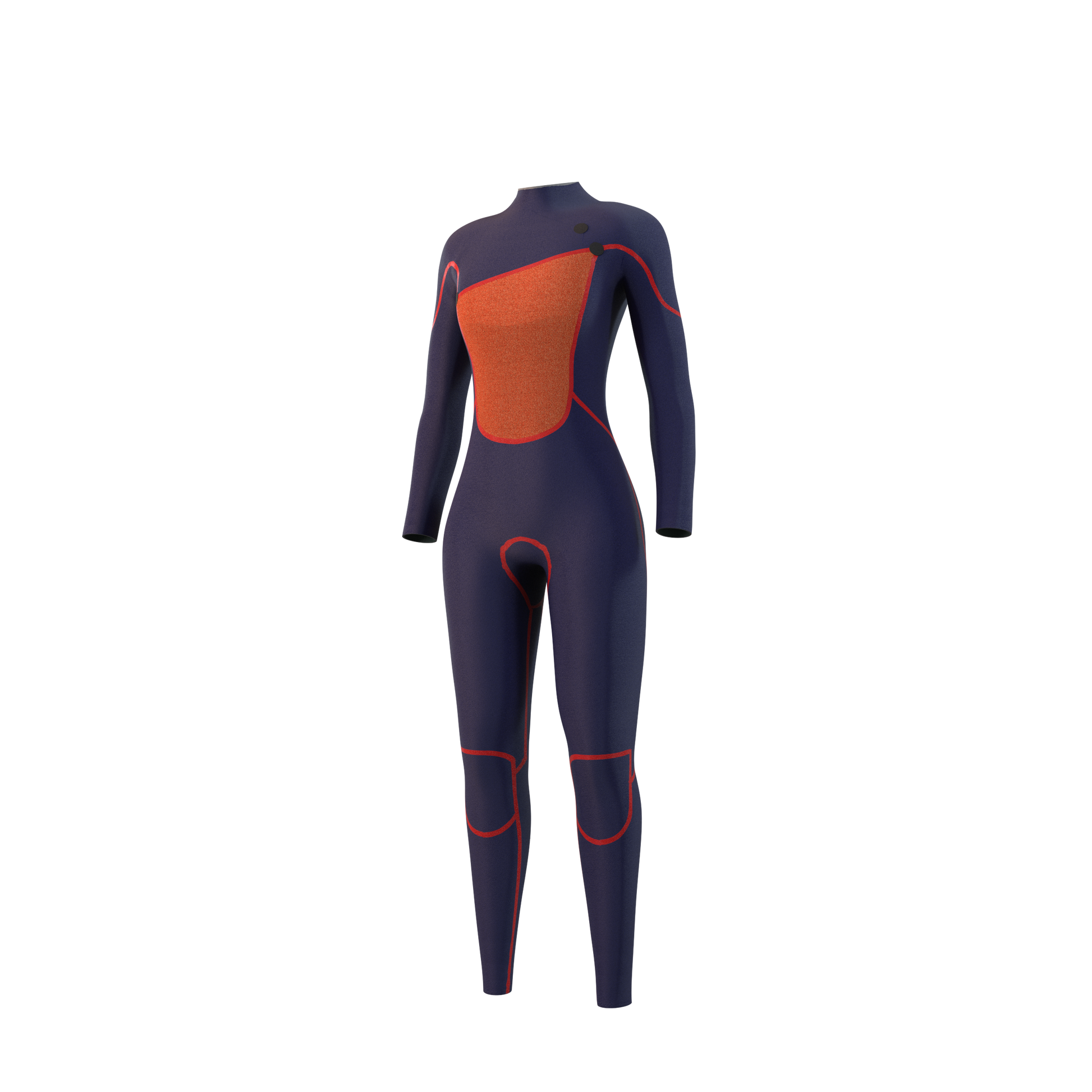 Mystic 24 The One Fullsuit 4/3mm Zipfree Women | 23 - Fullsuit / Zip-free