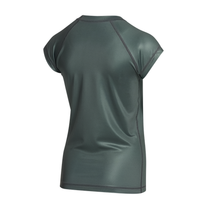 Mystic Star S/S Rashvest Women Dark Olive - L/S Vests