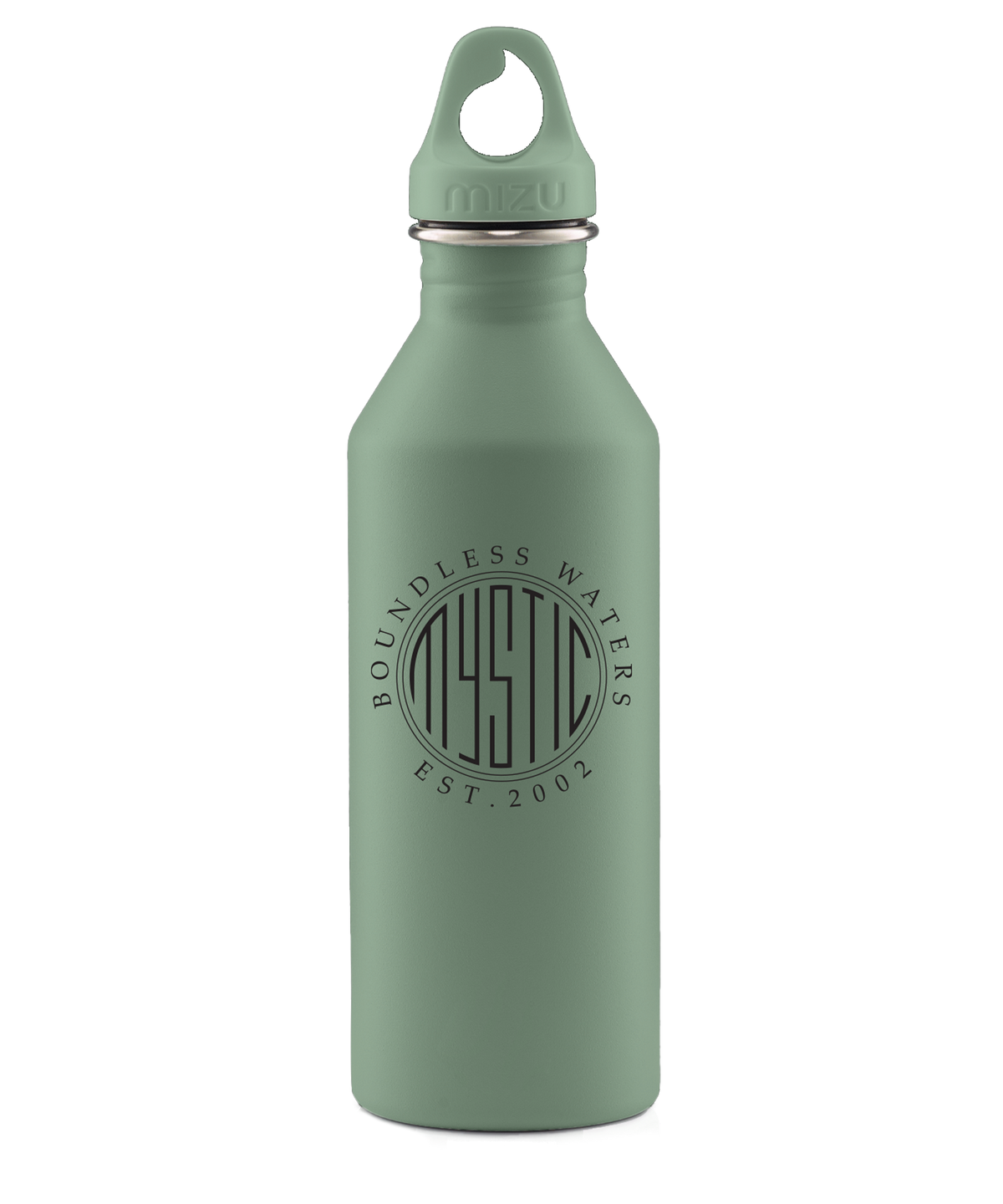 Mystic Mizu Water Bottle Olive Green - Water Bottles