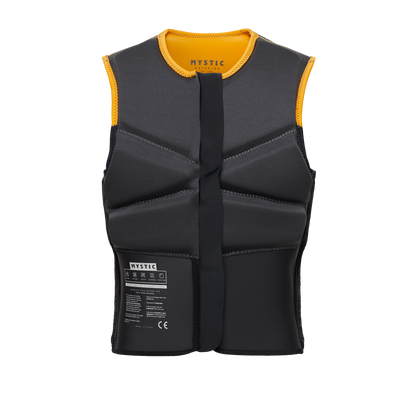 Mystic Block Impact Vest Fzip Retro Orange - Impact Kite Vests