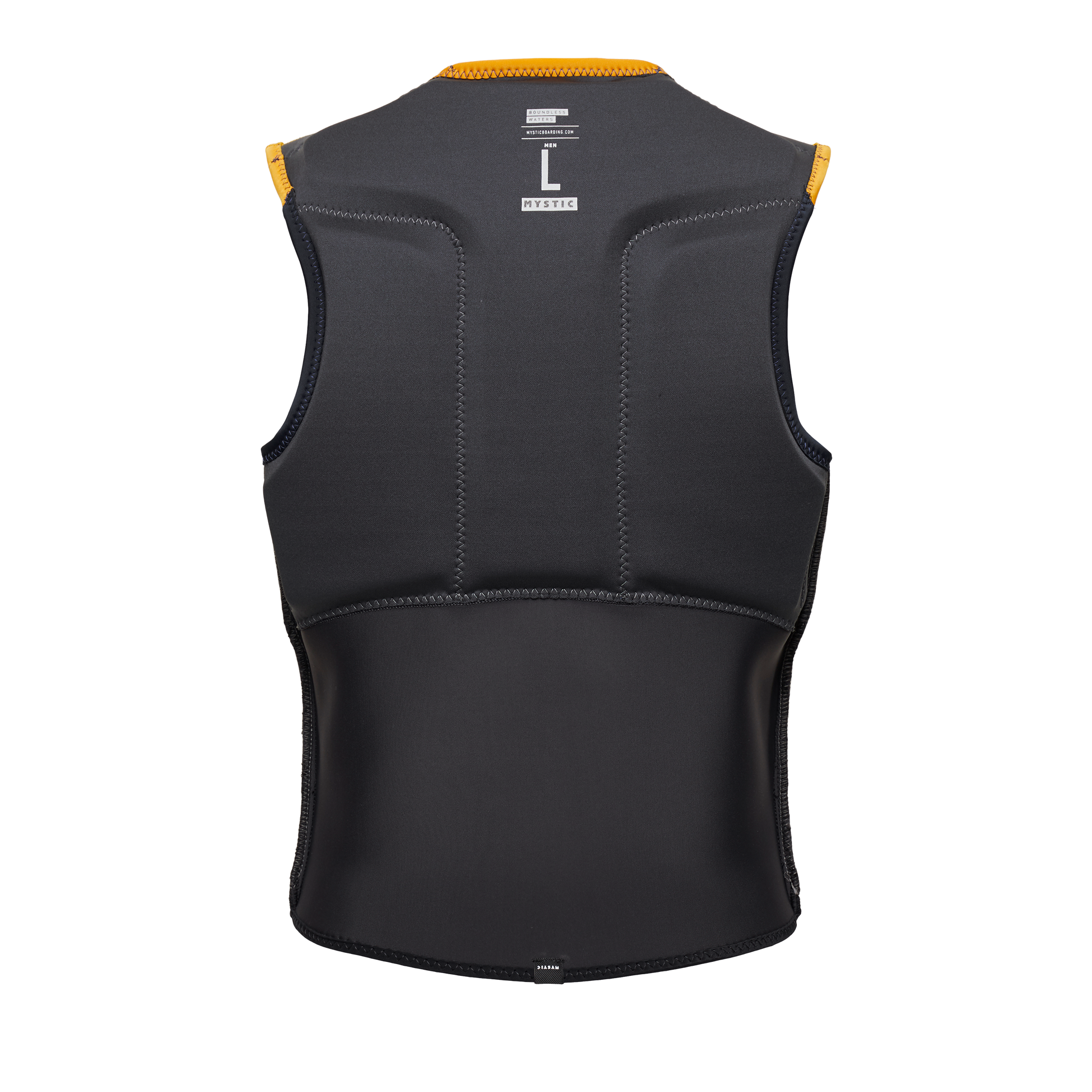 Mystic Block Impact Vest Fzip Retro Orange - Impact Kite Vests