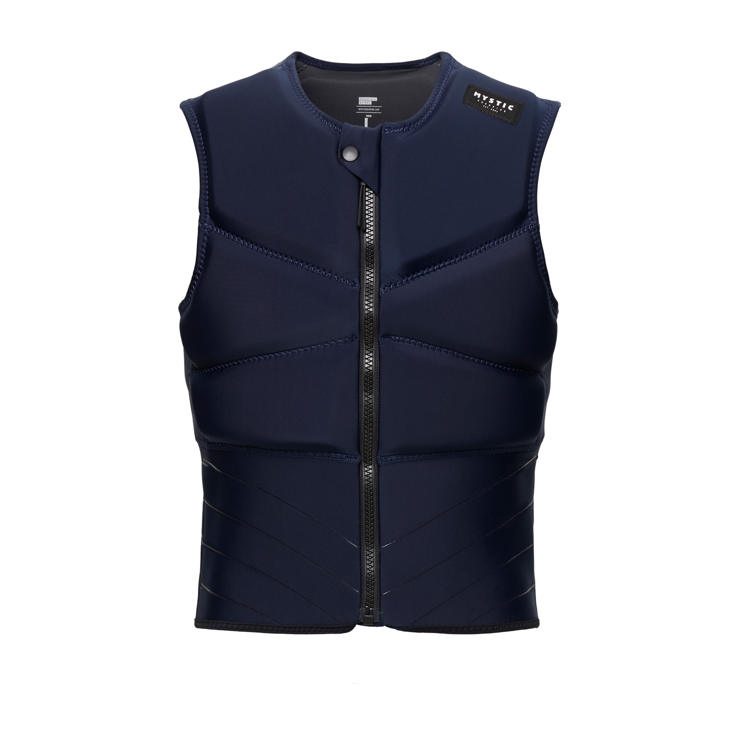 Mystic Block Impact Vest Fzip Navy - Impact Kite Vests