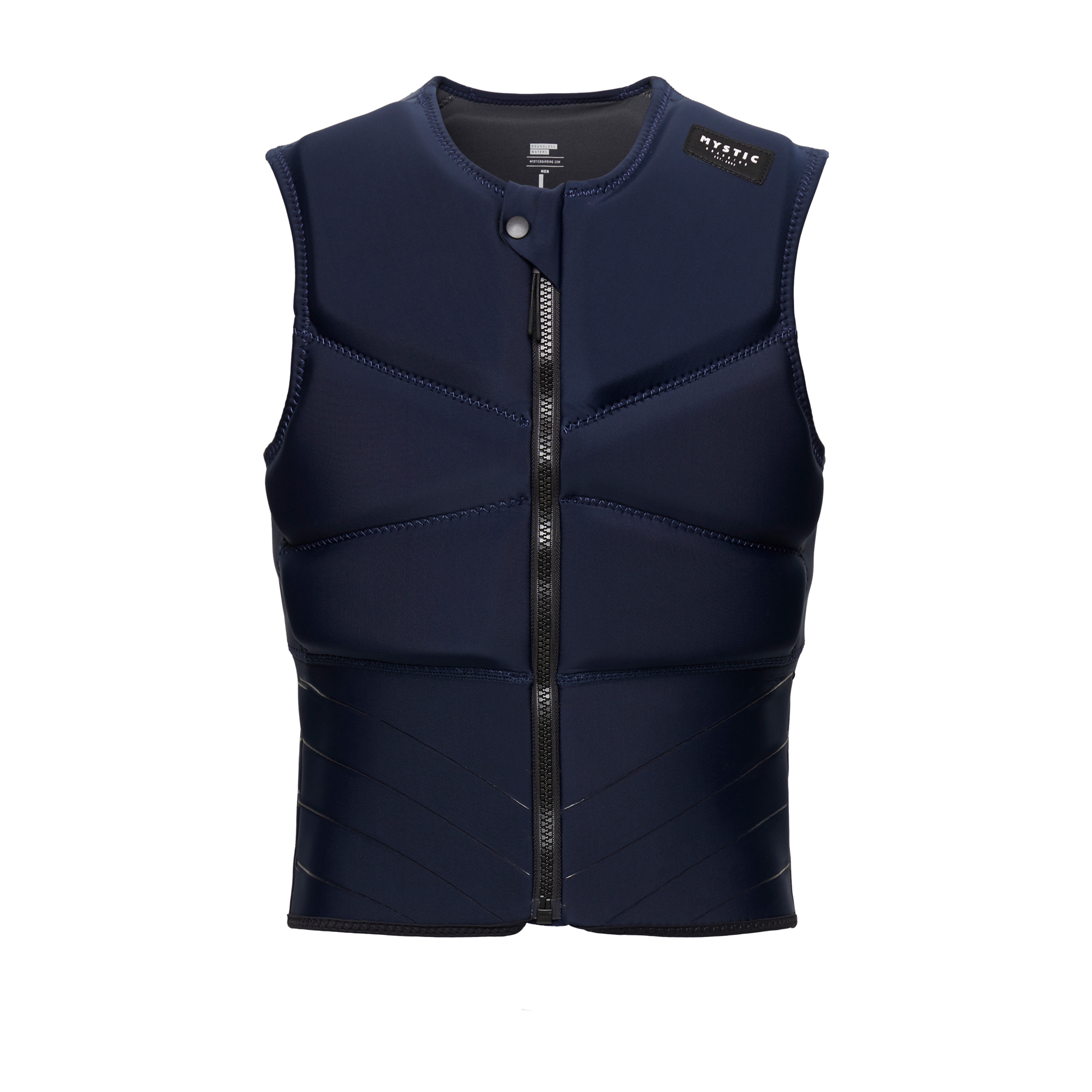 Mystic Block Impact Vest Fzip Navy - Impact Kite Vests