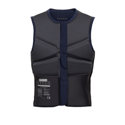 Mystic Block Impact Vest Fzip Navy - Impact Kite Vests