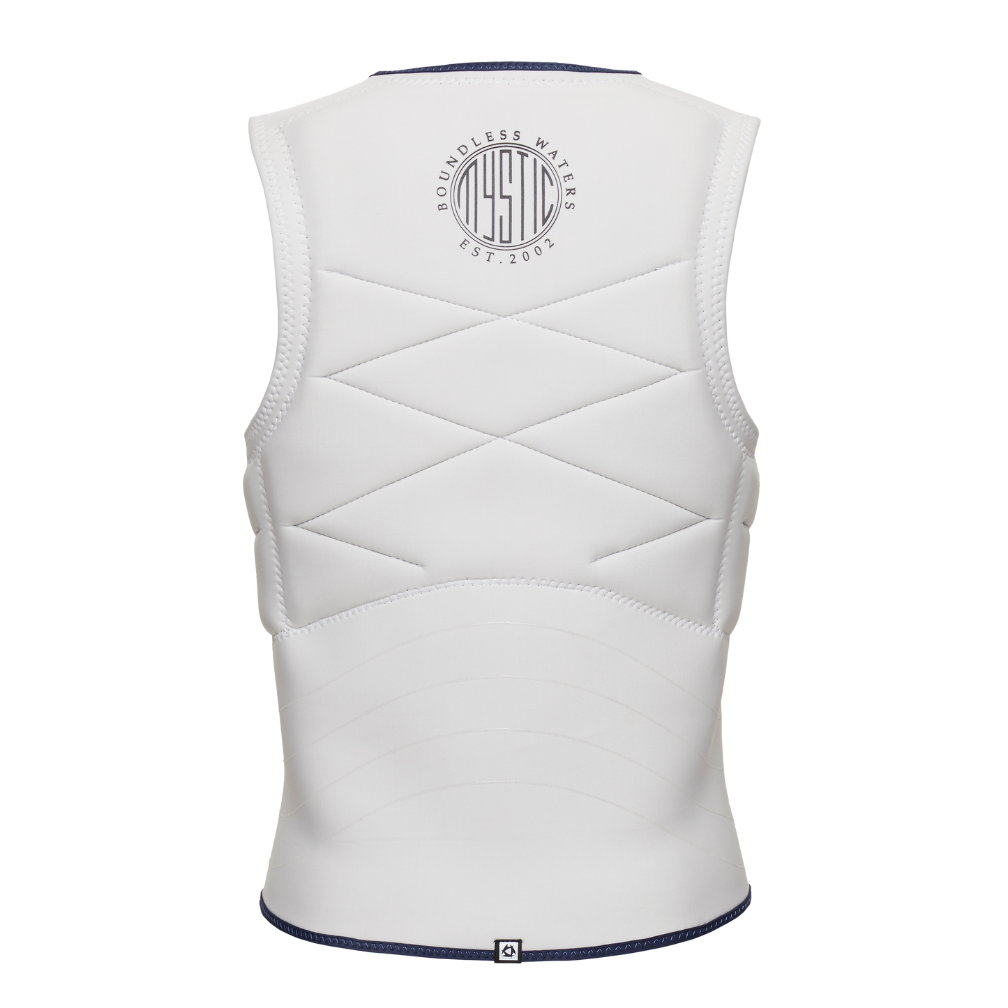 Mystic Outlaw Impact Vest Fzip Off White - Impact Kite Vests