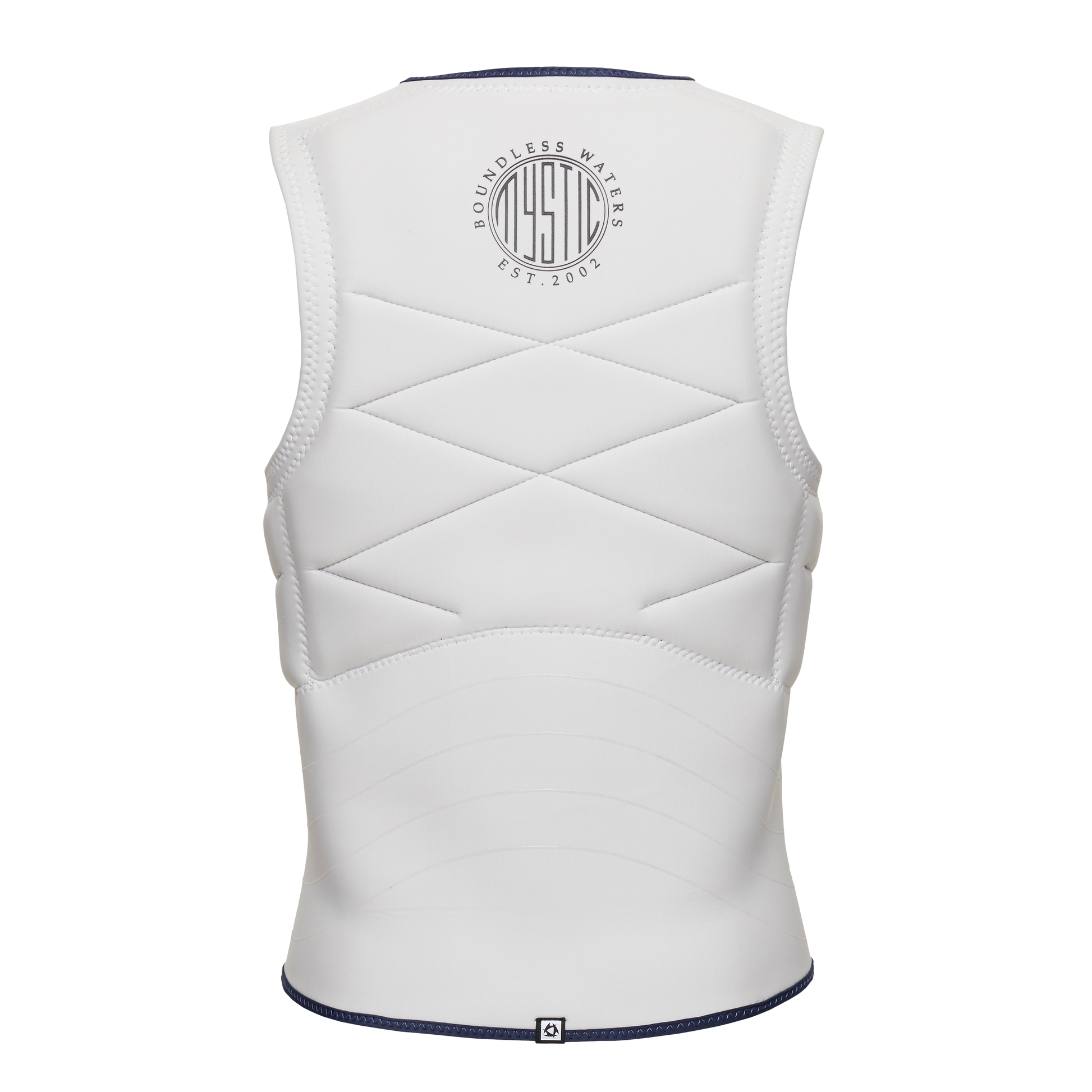 Mystic Outlaw Impact Vest Fzip Off White - Impact Kite Vests