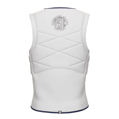 Mystic Outlaw Impact Vest Fzip Off White - Impact Kite Vests