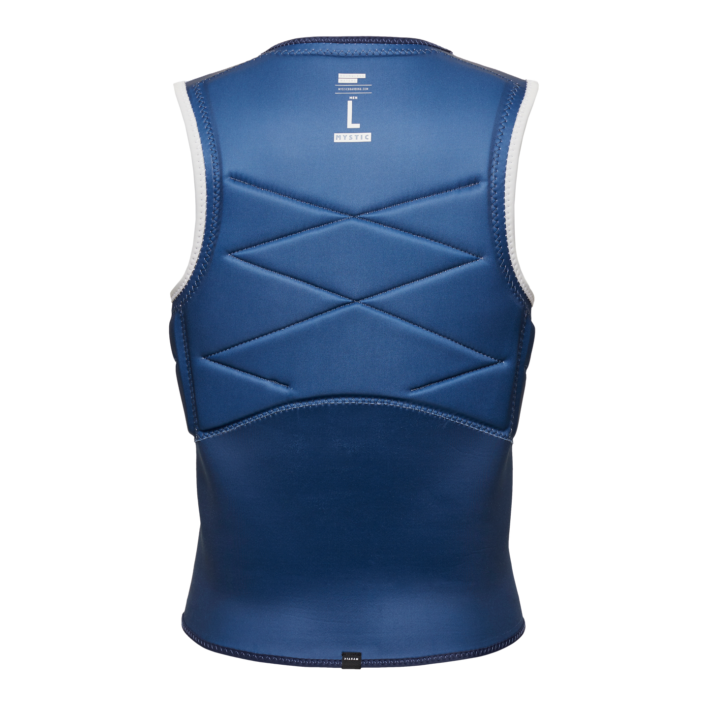 Mystic Outlaw Impact Vest Fzip Off White - Impact Kite Vests