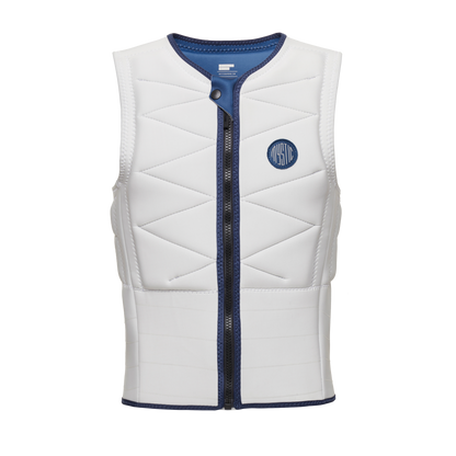 Mystic Outlaw Impact Vest Fzip Off White - Impact Kite Vests
