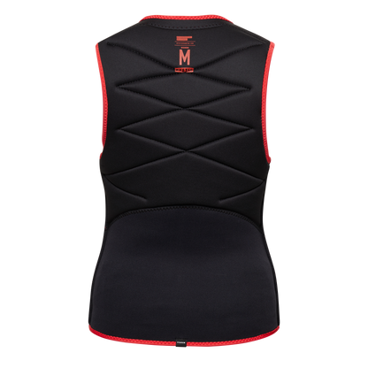 Mystic Ruby Impact Vest Fzip Women Sunset Red - Impact Kite Vests