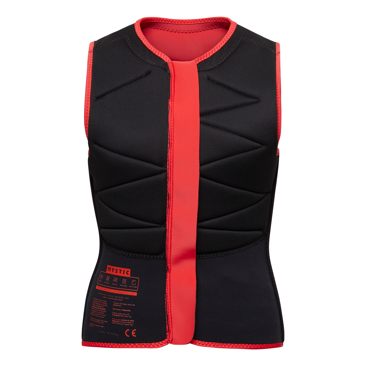 Mystic Ruby Impact Vest Fzip Women Sunset Red - Impact Kite Vests