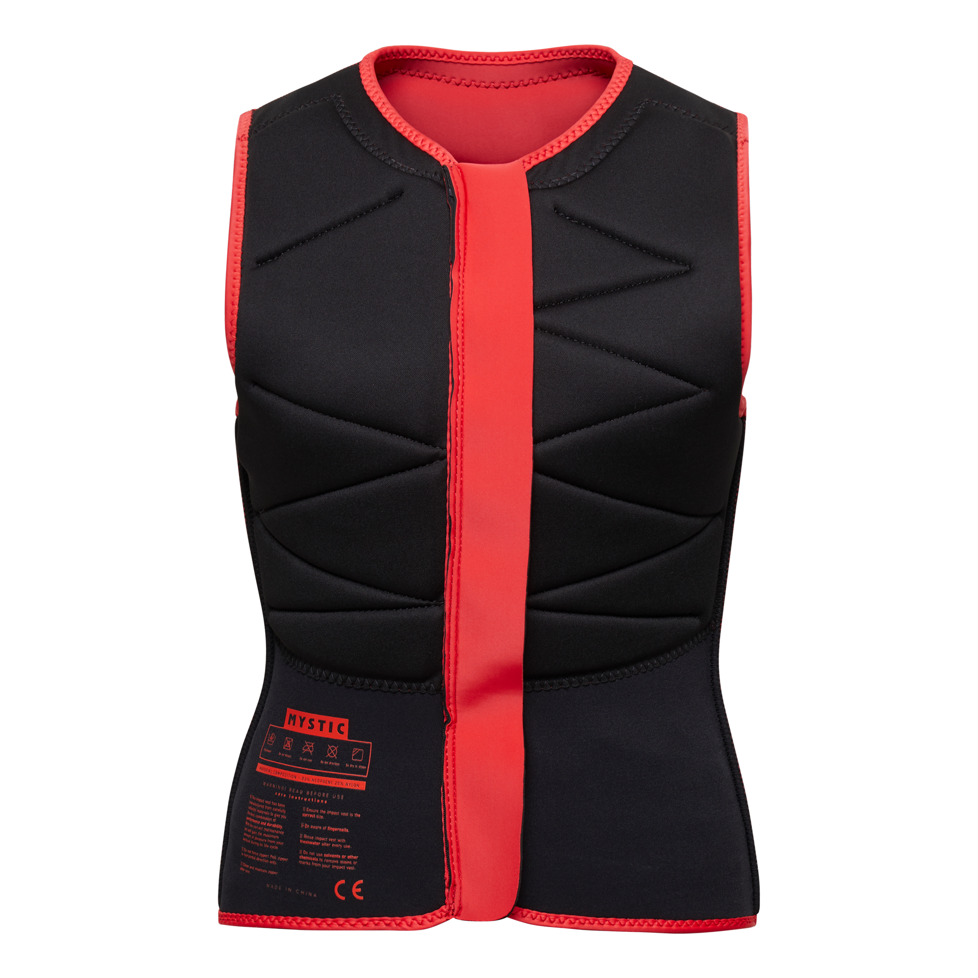 Mystic Ruby Impact Vest Fzip Women Sunset Red - Impact Kite Vests