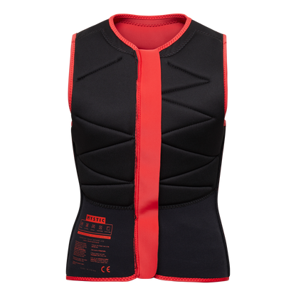 Mystic Ruby Impact Vest Fzip Women Sunset Red - Impact Kite Vests