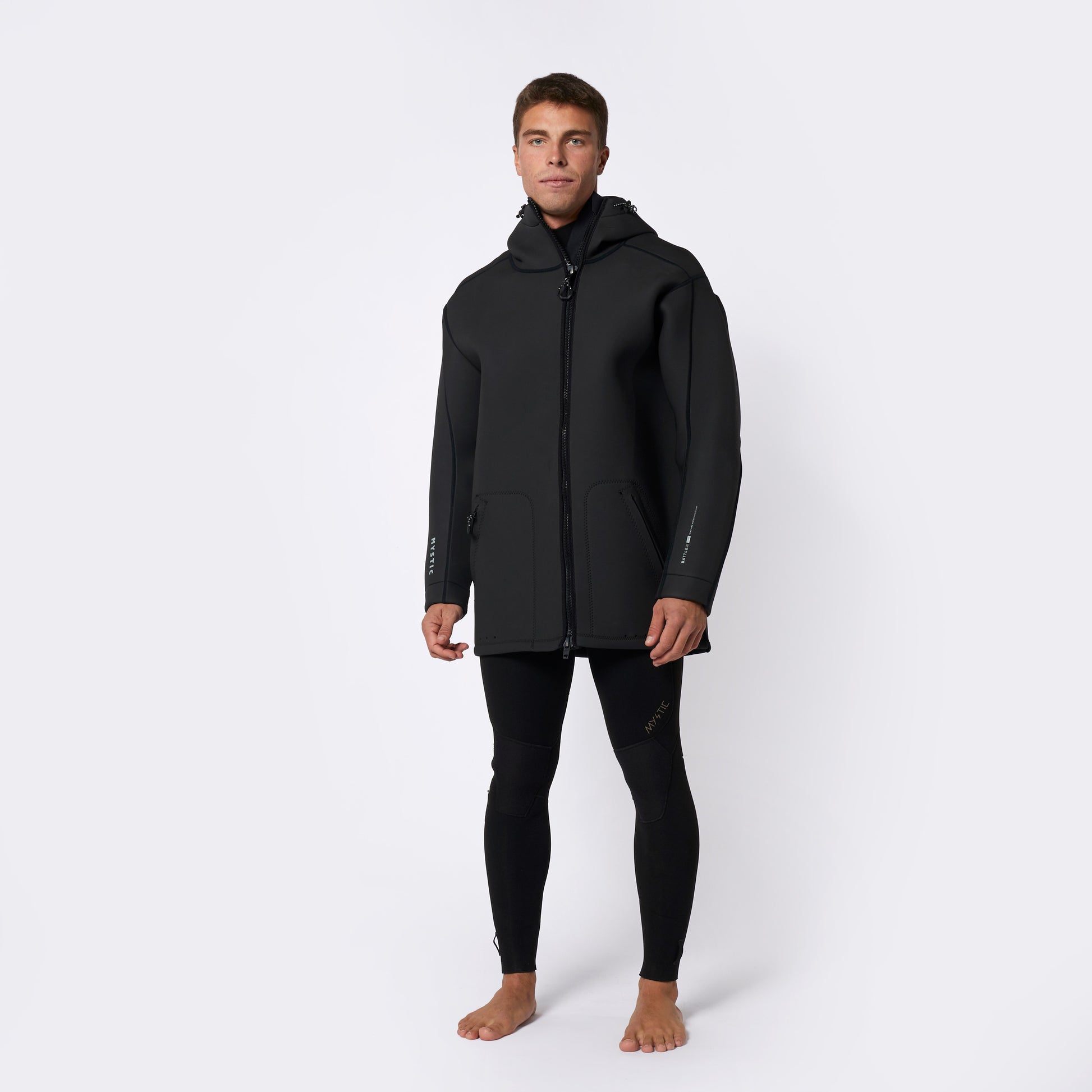 Mystic Battle Neoprene Jacket 3/2mm - Hoodies