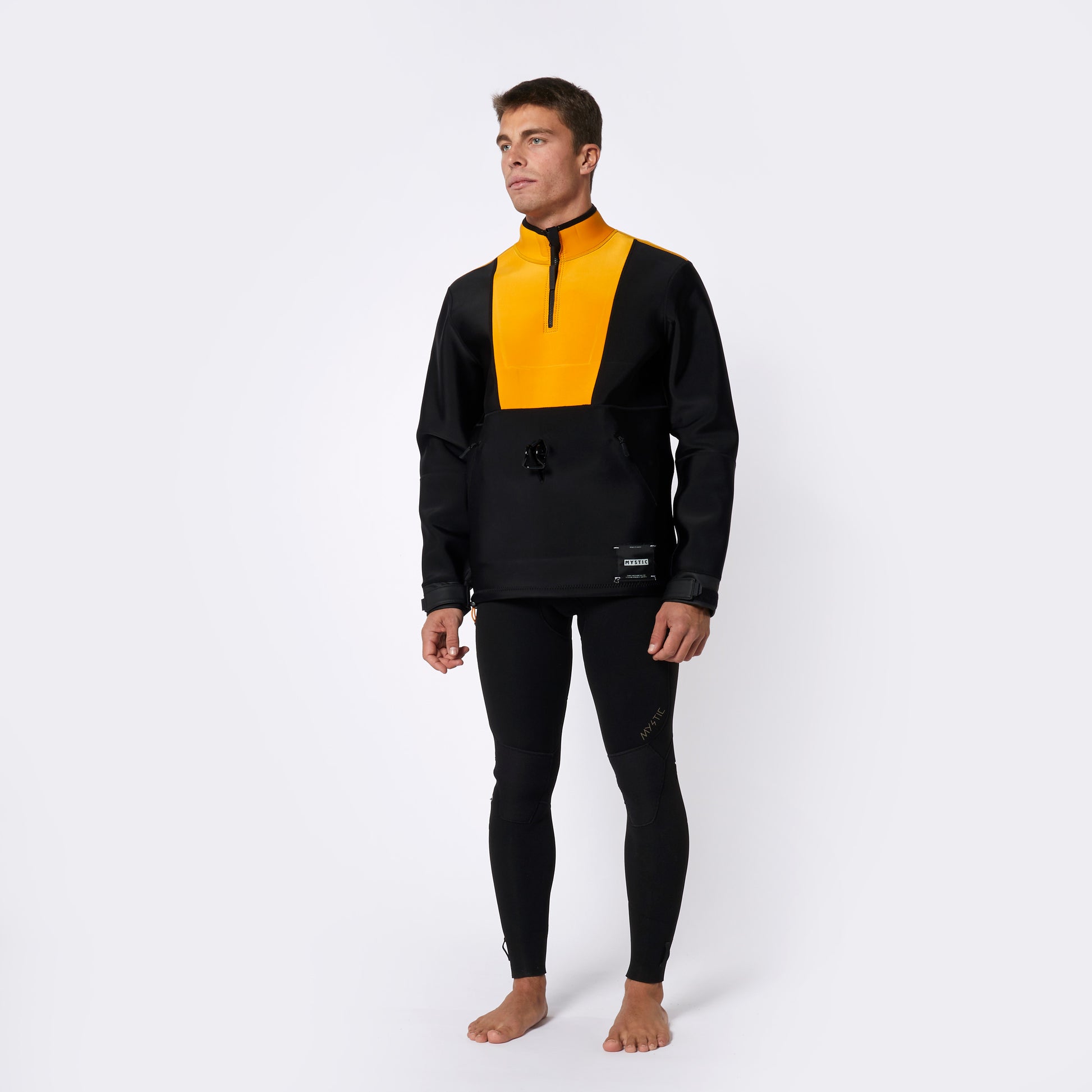 Mystic Fulmar Neoprene Pullover 3/2mm Retro Orange - Jackets