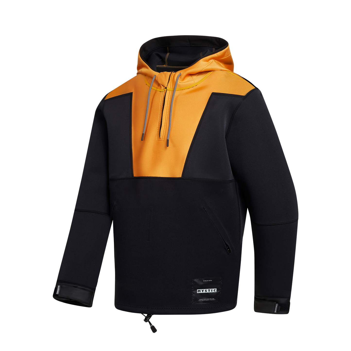 Mystic Fulmar Neoprene Hoodie 3/2mm Retro Orange - Hoodies