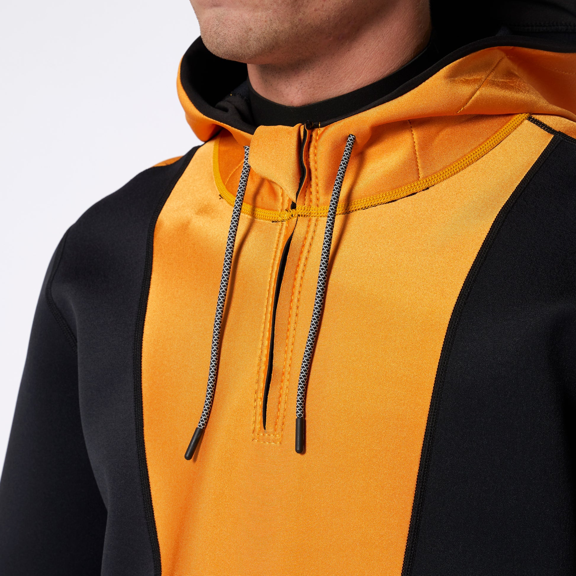 Mystic Fulmar Neoprene Hoodie 3/2mm Retro Orange - Hoodies