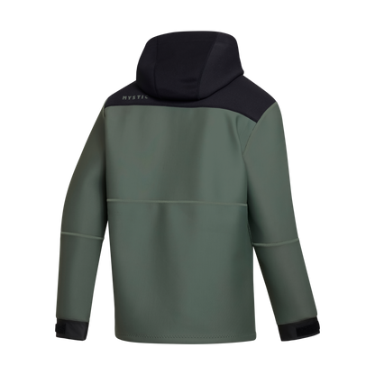 Mystic Fulmar Neoprene Hoodie 3/2mm Dark Olive - Hoodies