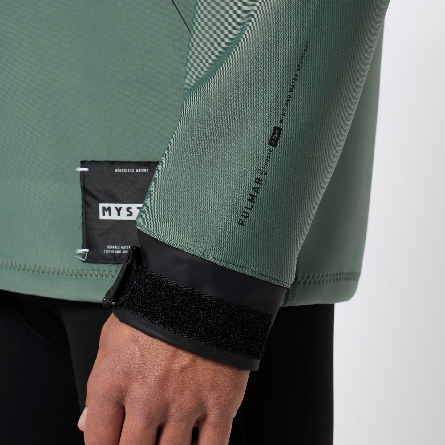 Mystic Fulmar Neoprene Hoodie 3/2mm Dark Olive - Hoodies