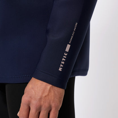 Mystic Haze Neoprene Hoodie 2mm Navy - Hoodies