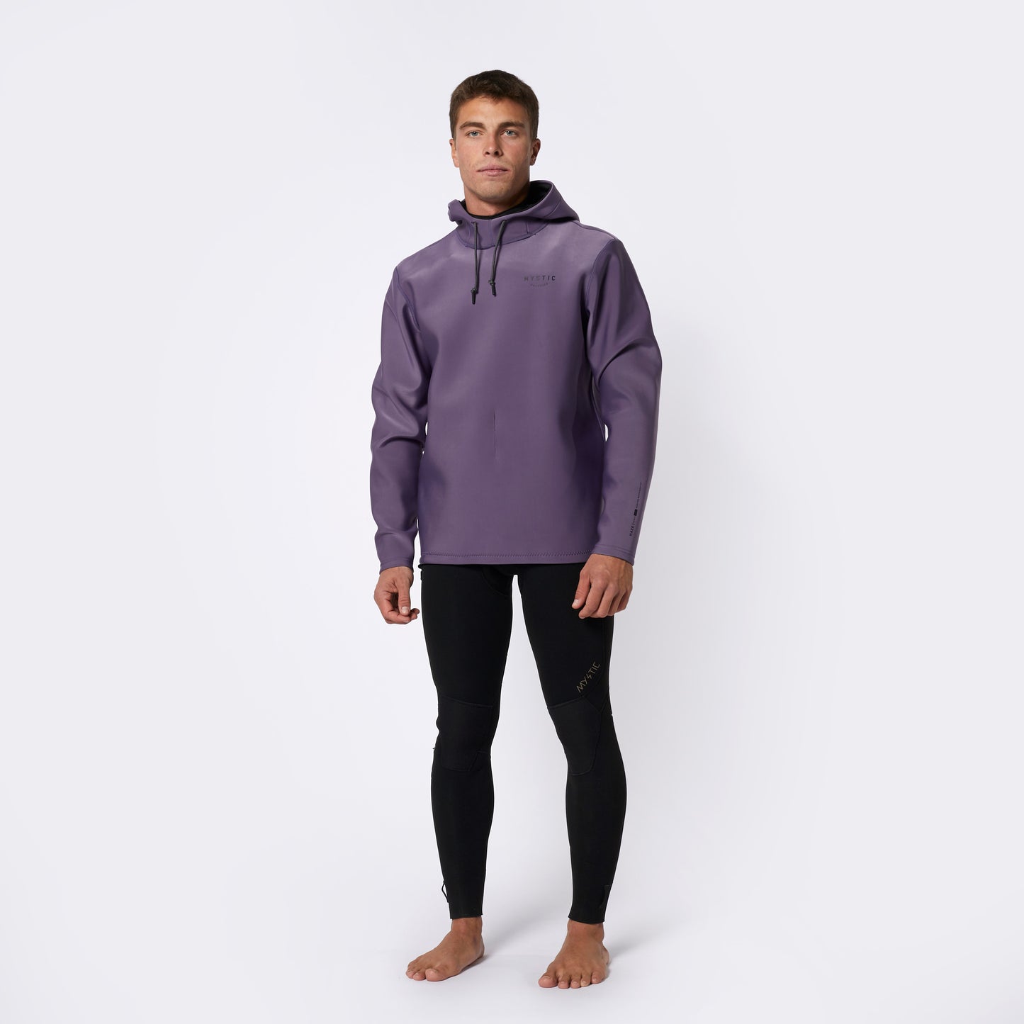 Mystic Haze Neoprene Hoodie 2mm Retro Lilac - Hoodies