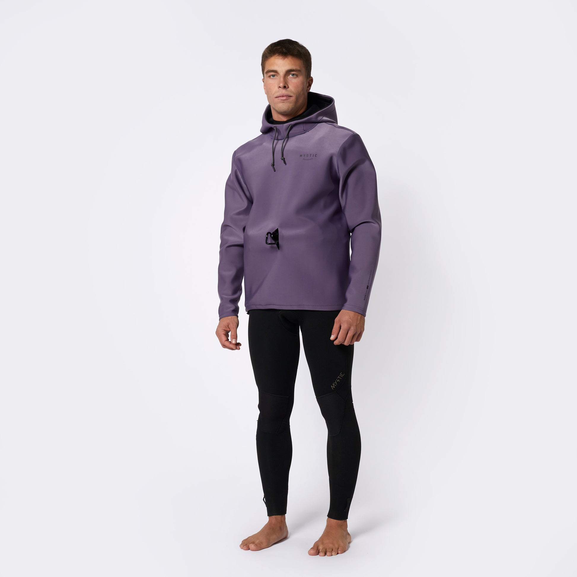 Mystic Haze Neoprene Hoodie 2mm Retro Lilac - Hoodies