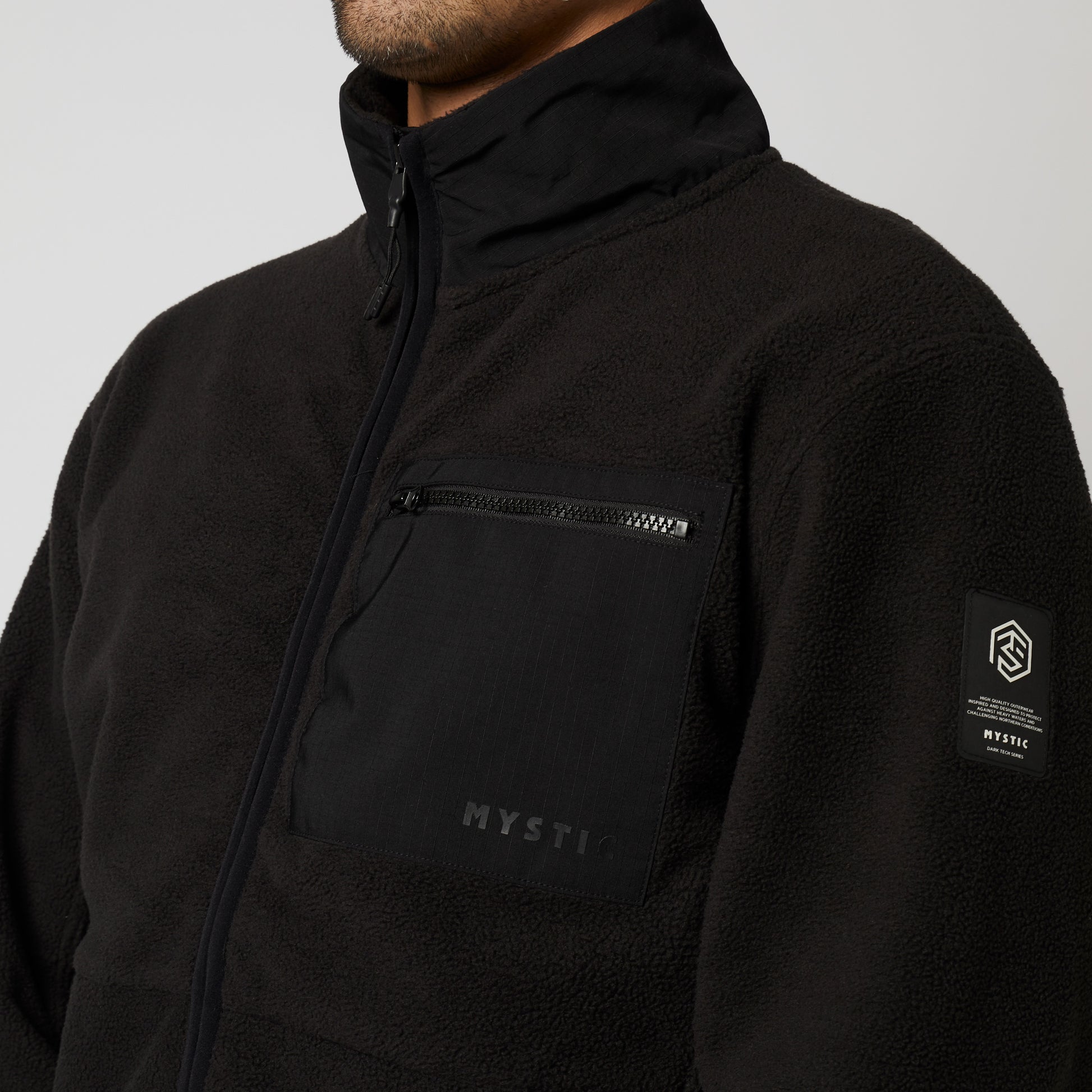 Mystic DTS Fleece Zip Thru Sweat - Jackets