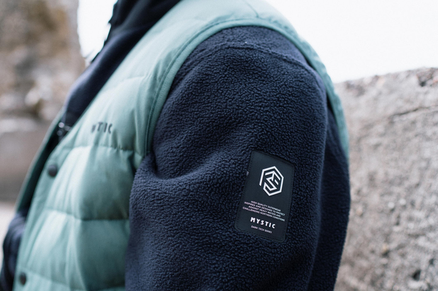 Mystic DTS Fleece Zip Thru Sweat - Jackets