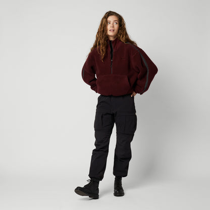 Mystic Teddy Zip Up Sweat Women Winter 24-25 - Sweats