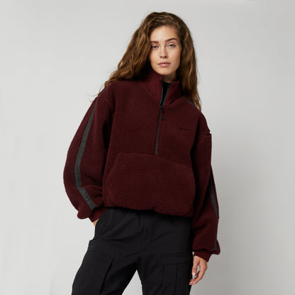 Mystic Teddy Zip Up Sweat Women Winter 24-25 - Sweats