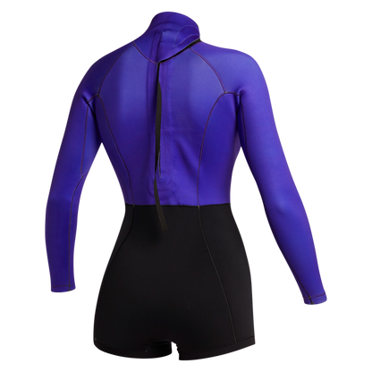 Mystic Lunar Longarm Shorty 2/2mm Bzip Women | 24 - Long Arm / Back-zip