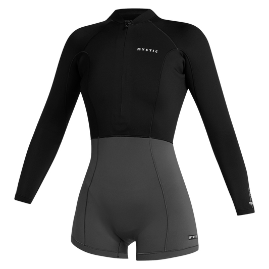 Mystic Lunar Longarm Shorty 2/2mm Fzip Women | 24 - Long Arm / Front-zip