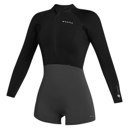 Mystic Lunar Longarm Shorty 2/2mm Fzip Women | 24 - Long Arm / Front-zip