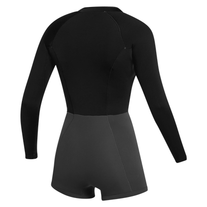 Mystic Lunar Longarm Shorty 2/2mm Fzip Women | 24 - Long Arm / Front-zip