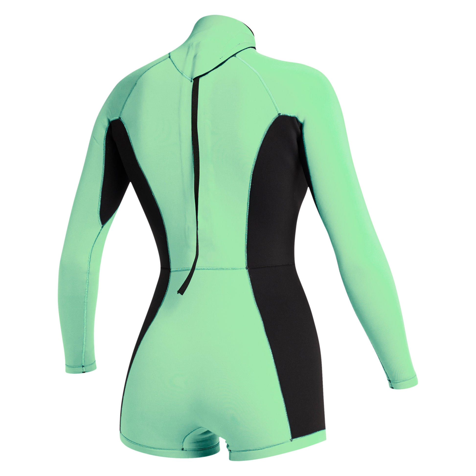 Mystic Lunar BK Longarm Shorty 2/2mm Bzip Women | 24 - Long Arm / Back-zip