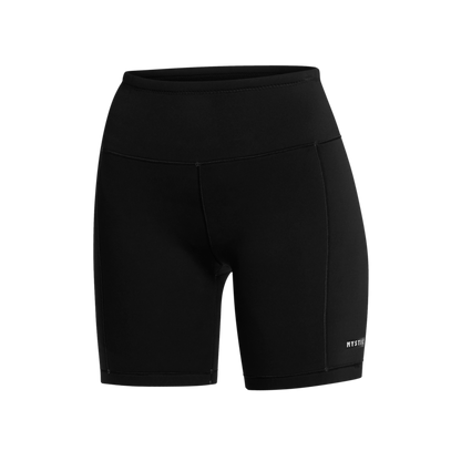 Mystic Lunar Neoprene Biker Shorts Women | 24 - Shorts