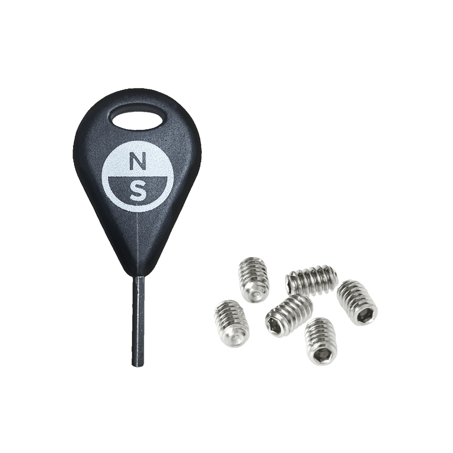 North Grub Screw Kit (FCS) Steel Grey | 24 - Surf Screws