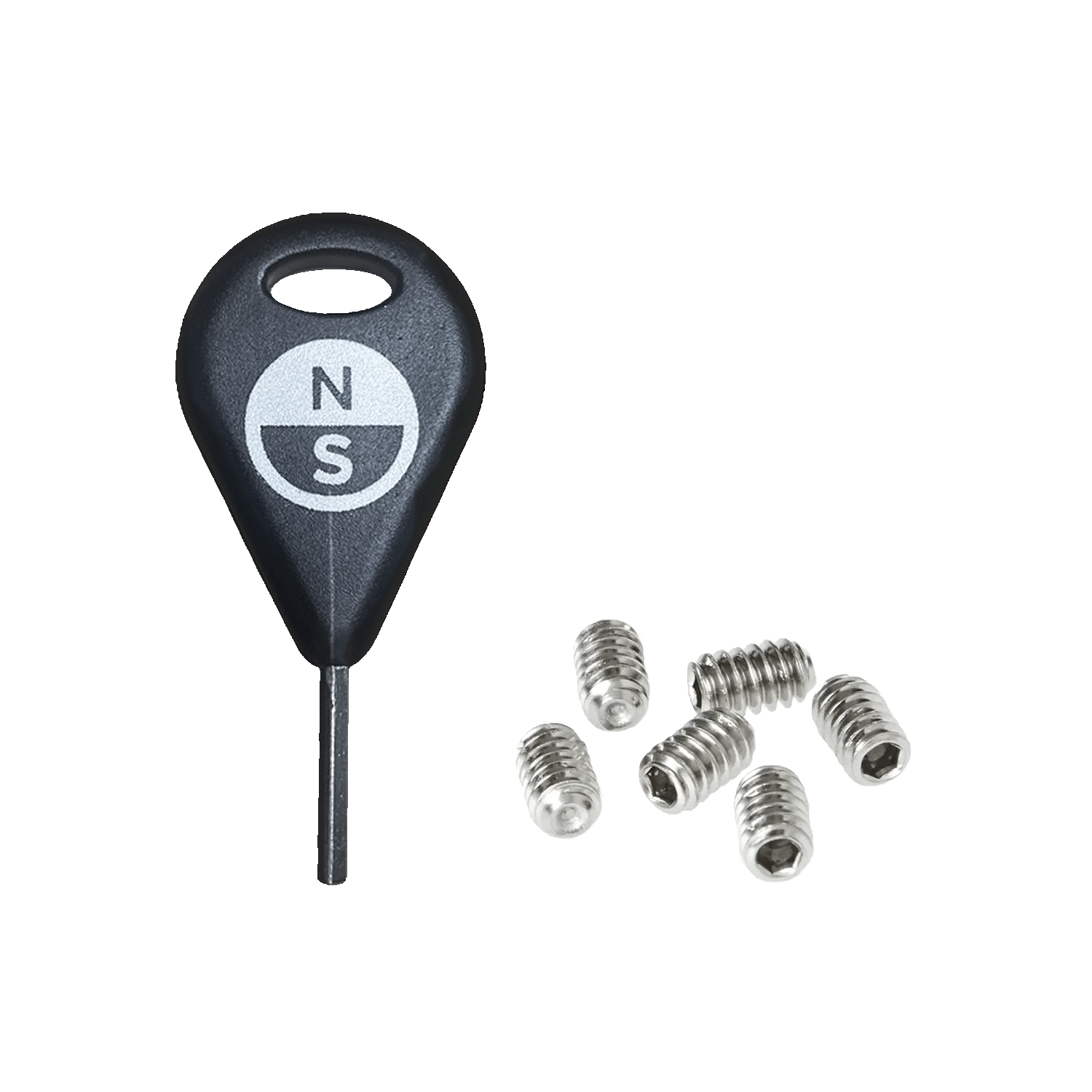 North Grub Screw Kit (FCS) Steel Grey | 24 - Surf Screws