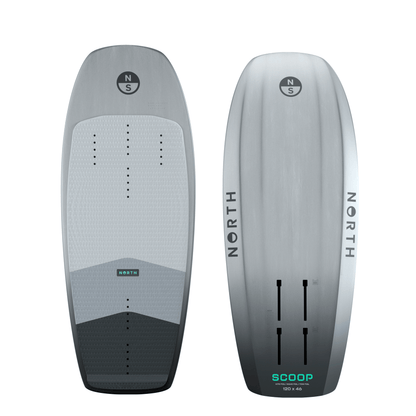 North SCOOP Kite Foilboard Titanium - Kite/Pump Foilboards