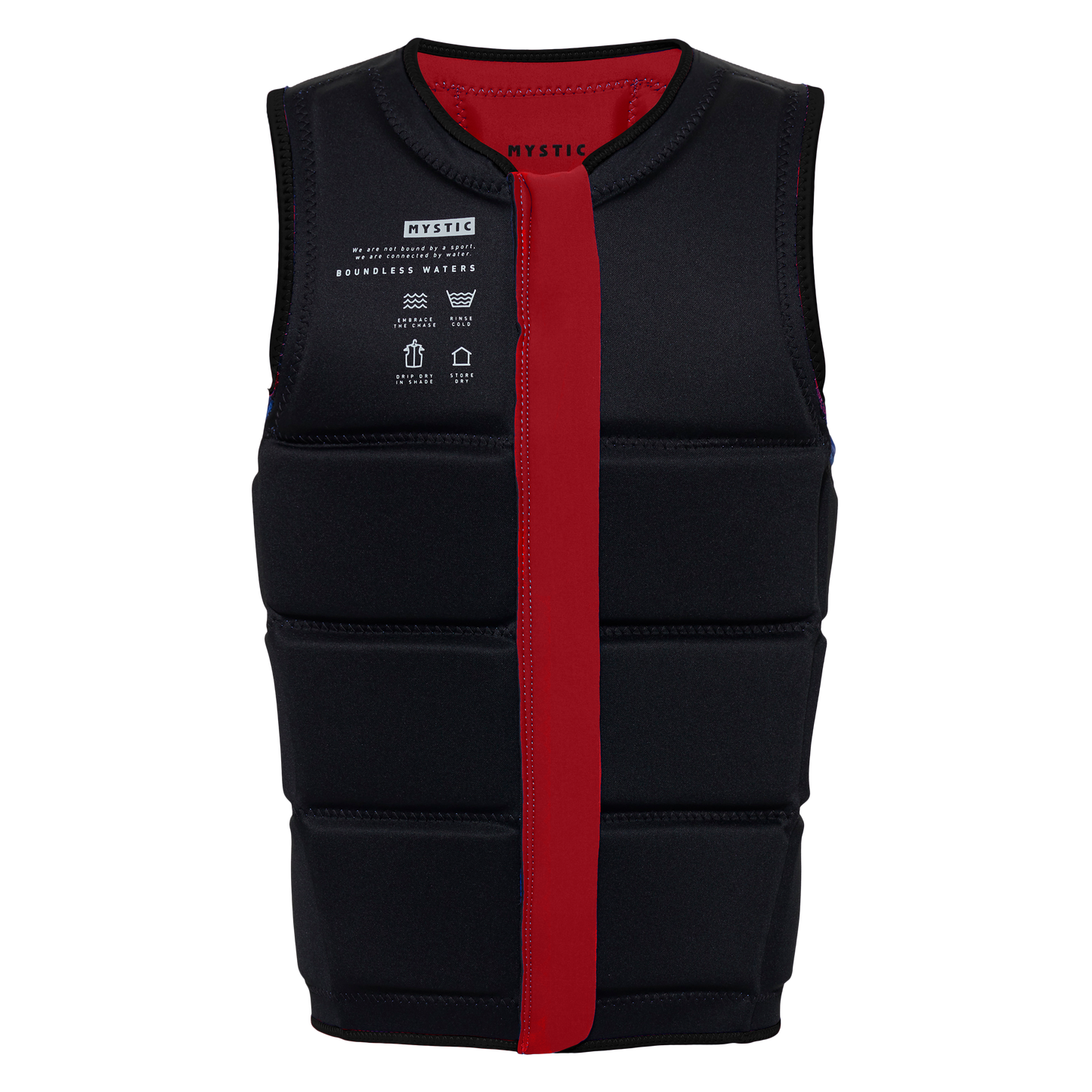 Mystic Brand Impact Vest Fzip Wake | 24 - Impact Wake Vests