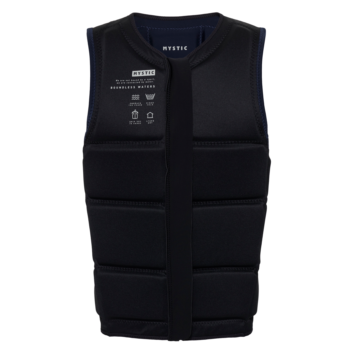 Mystic Brand Impact Vest Fzip Wake | 24 - Impact Wake Vests