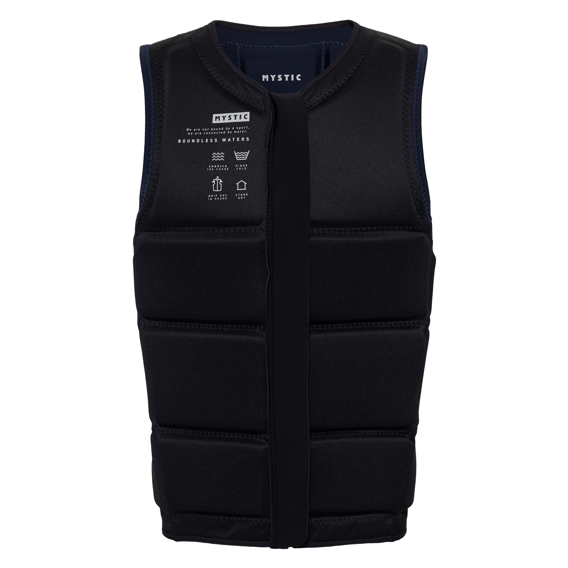 Mystic Brand Impact Vest Fzip Wake | 24 - Impact Wake Vests