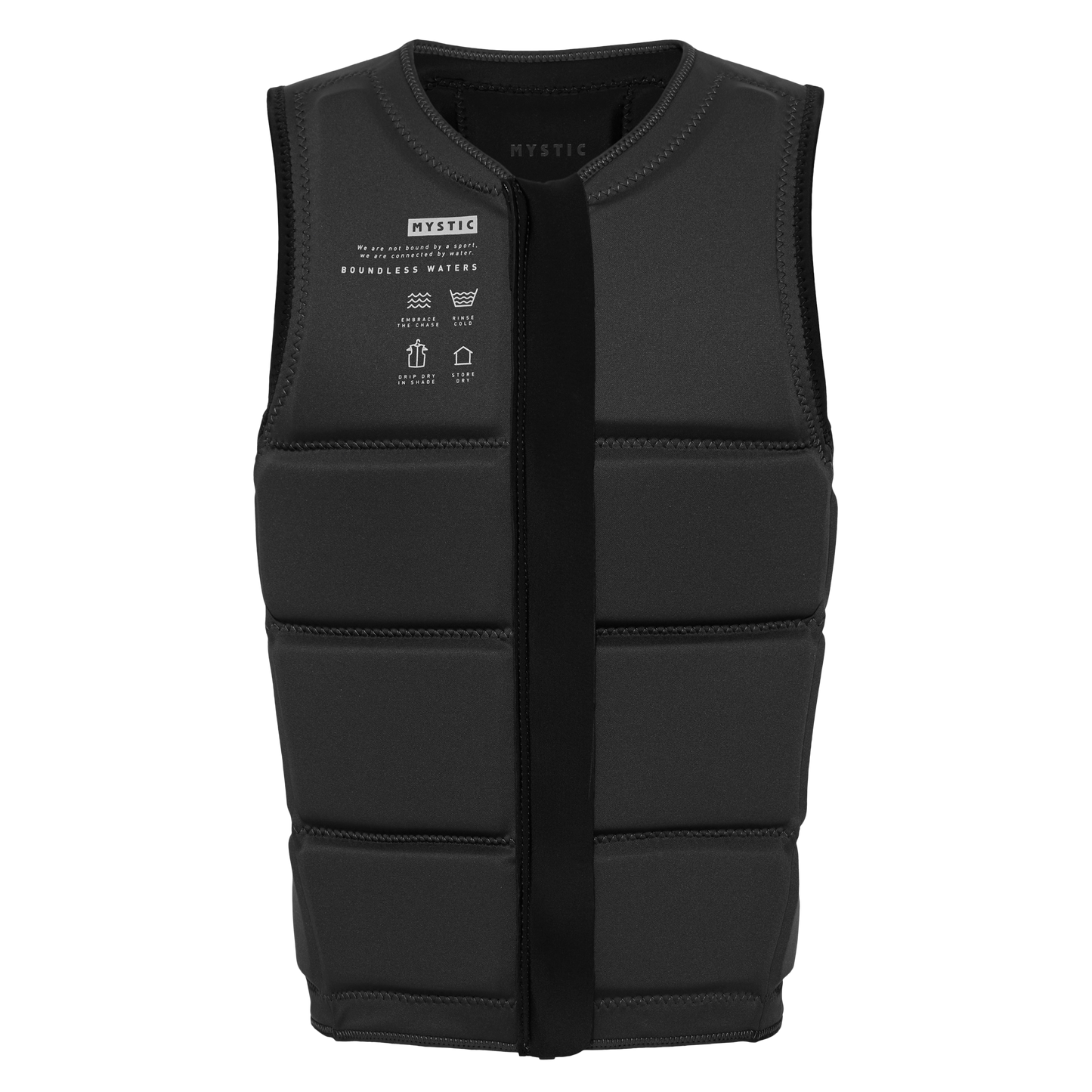 Mystic Brand Impact Vest Fzip Wake | 24 - Impact Wake Vests