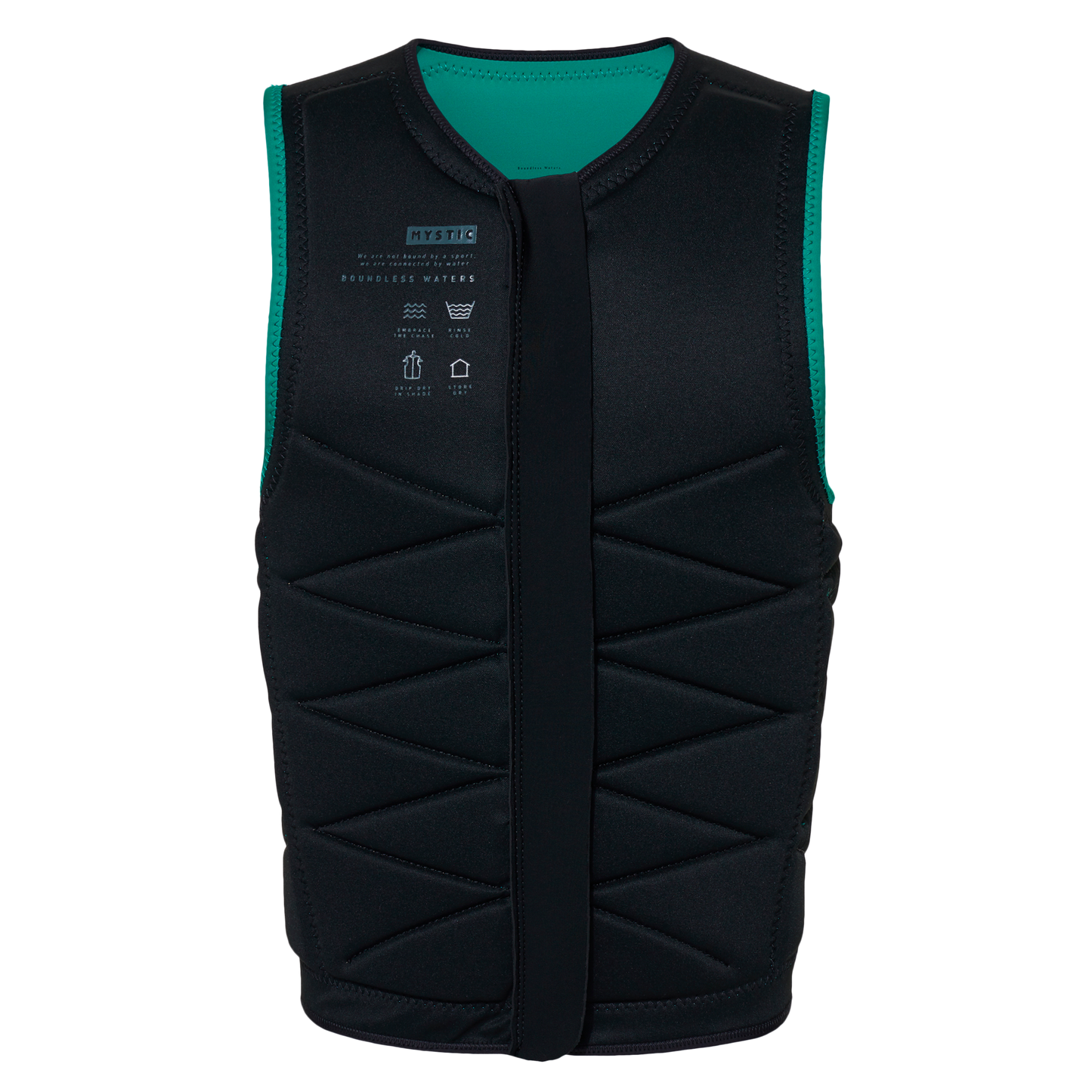 Mystic Outlaw Impact Vest Fzip Wake | 24 - Impact Wake Vests